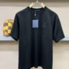 LV 2025 Spring-Summer New Short Sleeve T-Shirt! Runway-Inspired Fashion Casual Tee with Designer Logo – Premium 100% Cotton, Soft and Breathable, Unisex Loose Fit with Slightly Dropped Shoulder and Round Neck