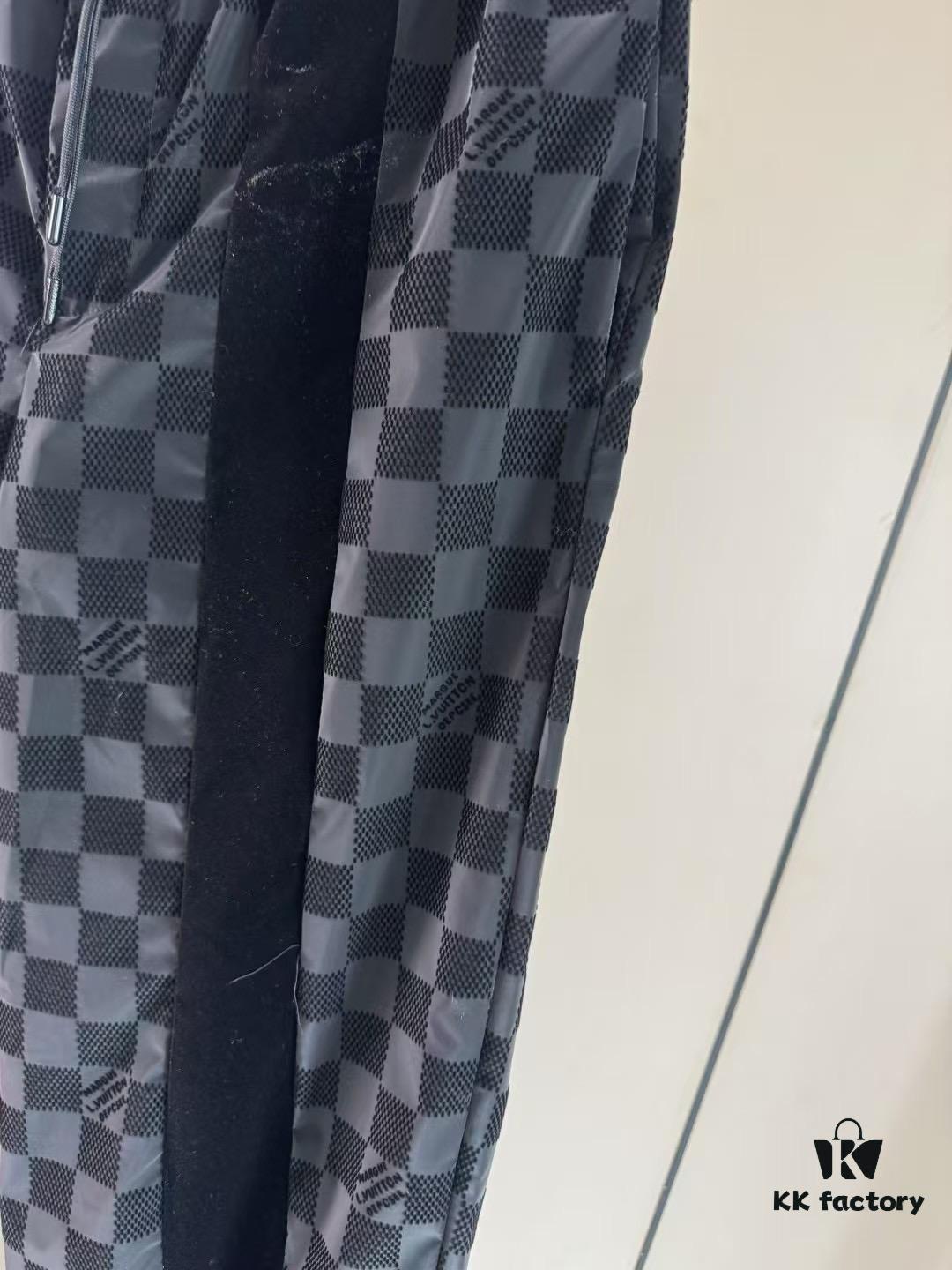 1V 2025SS Early Spring New Arrival, Pharrell's 1V Universe, Velvet Monogram Checkerboard Pattern