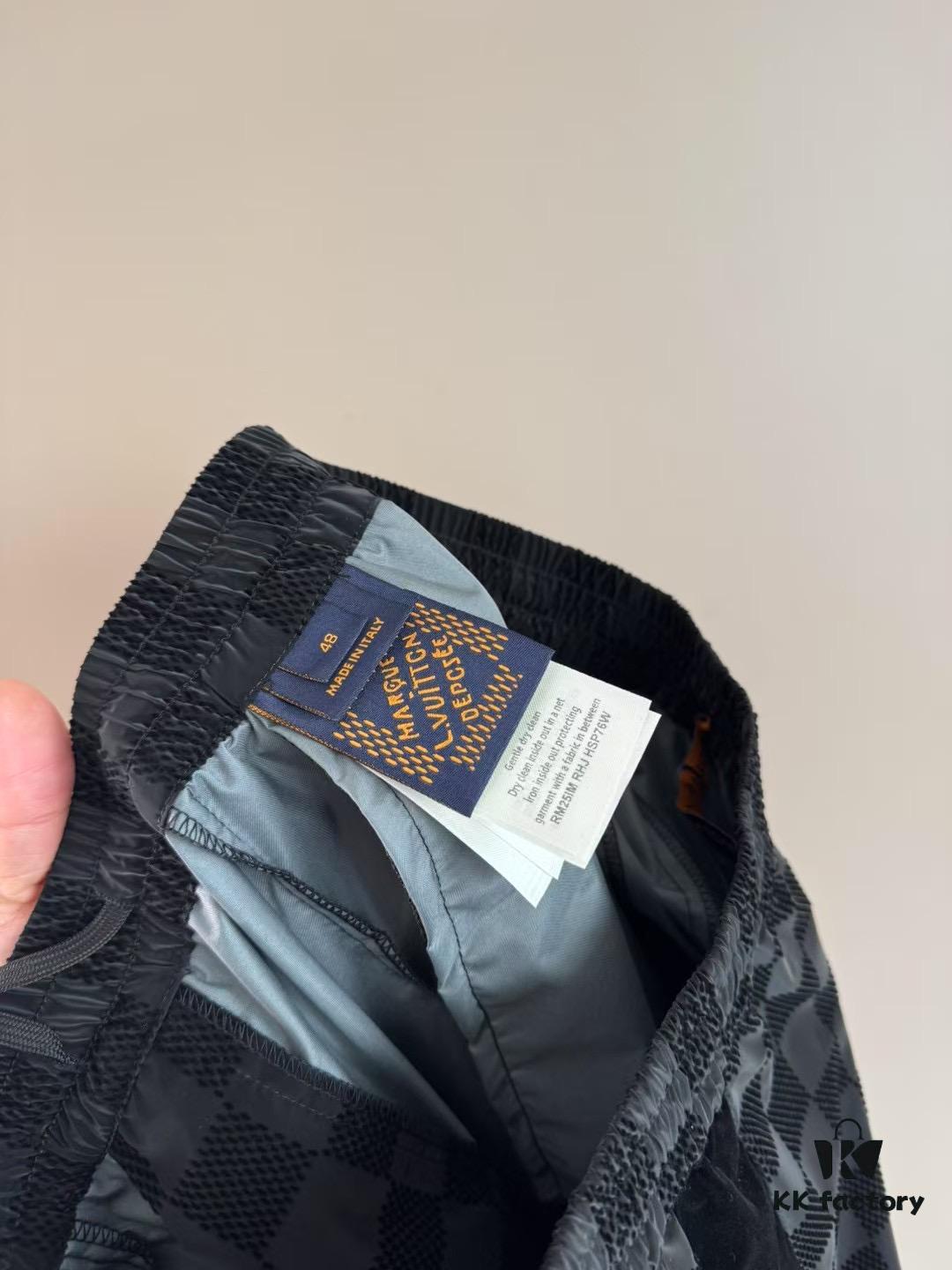 1V 2025SS Early Spring New Arrival, Pharrell's 1V Universe, Velvet Monogram Checkerboard Pattern