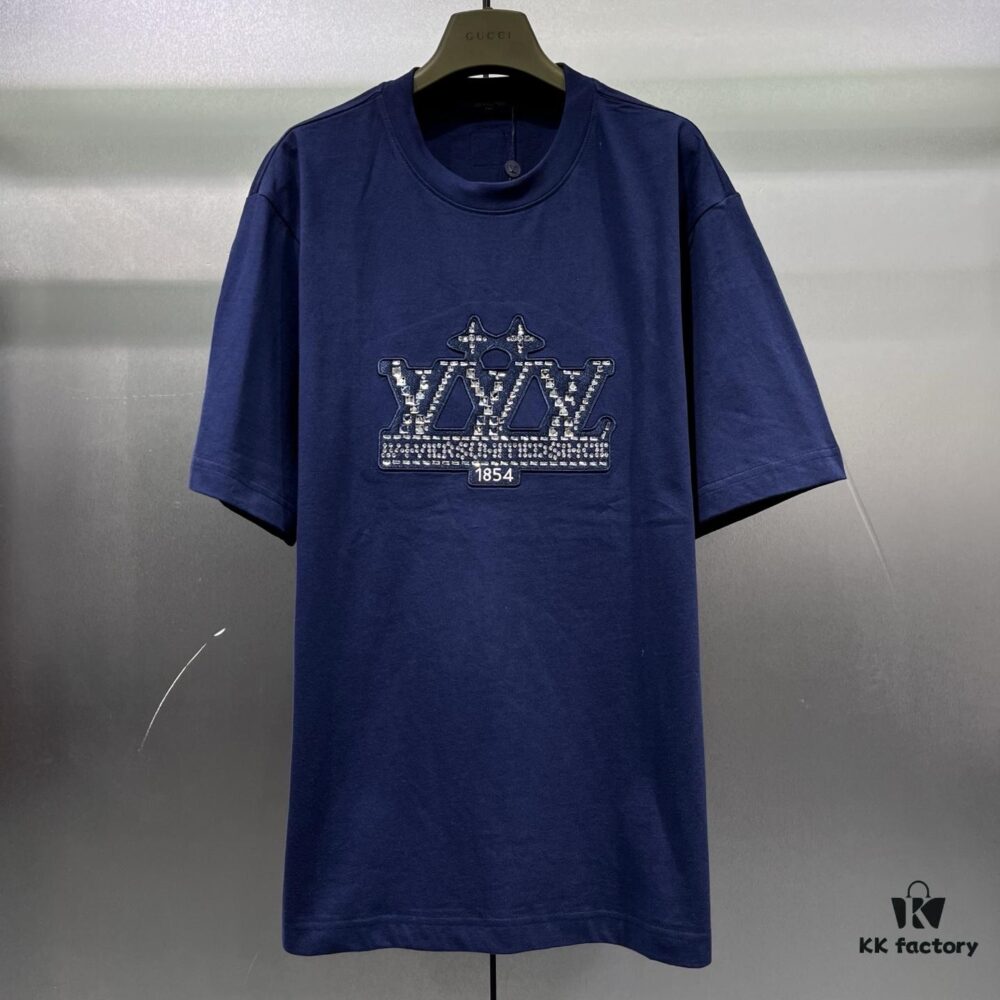 New Limited Edition Short Sleeve with Rhinestone Logo, Full Size Range from S to XL