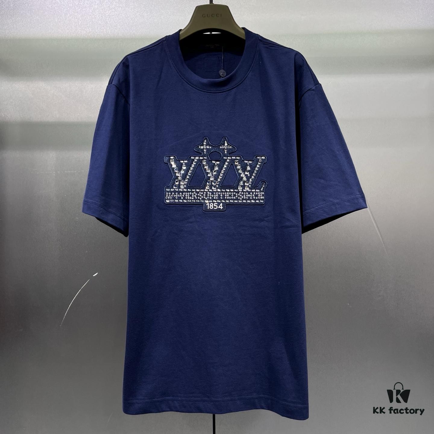 New Limited Edition Short Sleeve with Rhinestone Logo, Full Size Range from S to XL