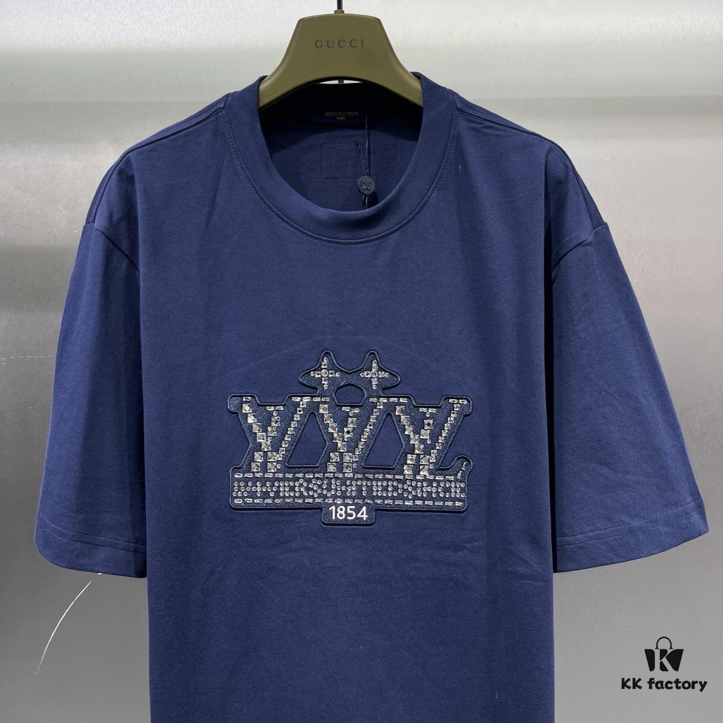 New Limited Edition Short Sleeve with Rhinestone Logo, Full Size Range from S to XL