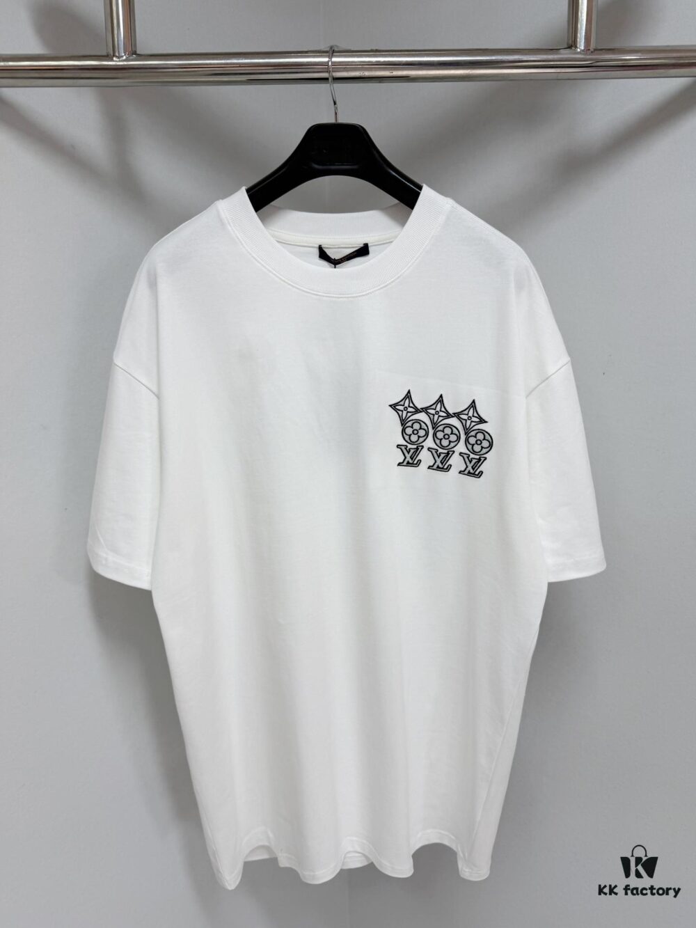 1V 24 Short Sleeve Custom T-Shirt, 260g Same-Dye Batch Fabric, Super Soft Feel, Latest Spring Summer Style, OS Dropped Shoulder Fit, Stylish and Unique, Extremely Versatile Unisex Design, Must-Have Basic