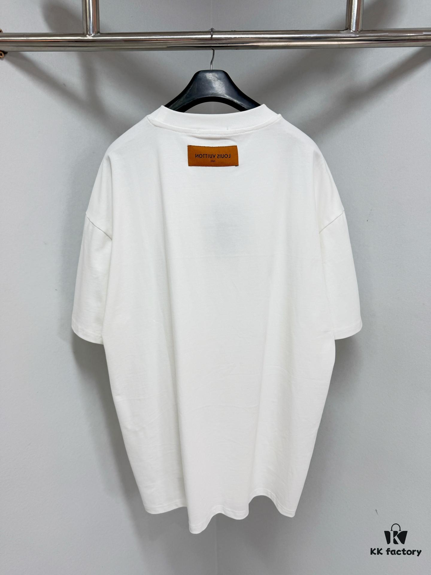 1V 24 Short Sleeve Custom T-Shirt, 260g Same-Dye Batch Fabric, Super Soft Feel, Latest Spring Summer Style, OS Dropped Shoulder Fit, Stylish and Unique, Extremely Versatile Unisex Design, Must-Have Basic