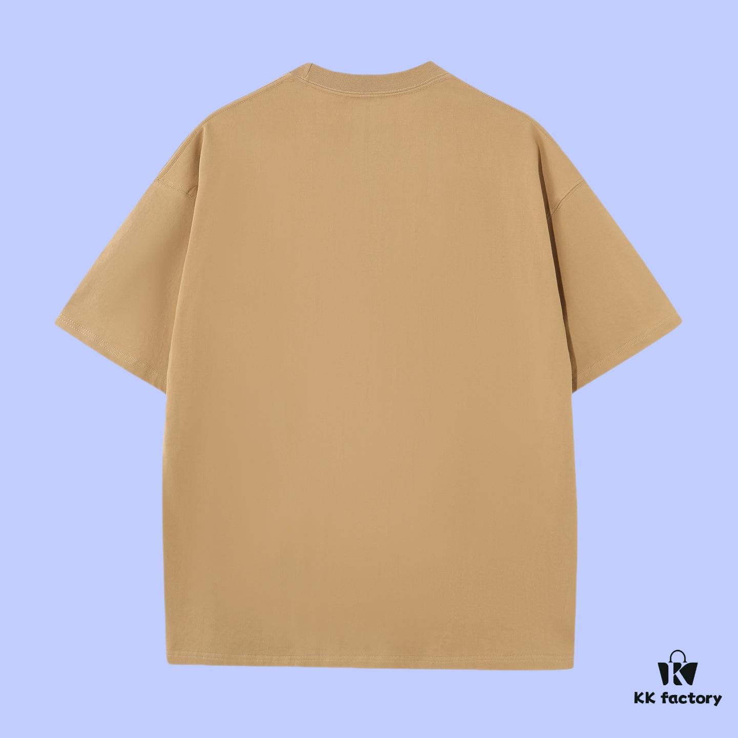 Luxury Quality LV Louis 2025 Fall Spring Collection Slogan Earth 🌏 Short Sleeve T-Shirt, Distinctive from Regular Prints, Custom-Woven 270G 32-Thread Double-Yarn Pure Cotton Fabric, Loose Fit Unisex Design