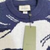 GUCCI x Artist Collaboration Face Print Crew Neck Long Sleeve Sweater