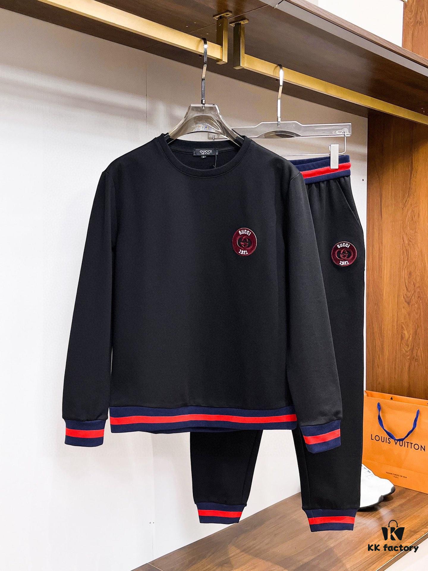 GUCCI Original 2025 New Arrival Hoodie Set, Premium Italian Cotton, Natural Comfort and Elegant Design