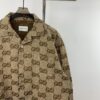 New Gucci GUCCI 24FW Double G Jacquard Lapel Long-Sleeve Shirt Jacket