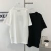 New 2024 Pre-Spring Gucci Double G Graffiti Print Knitted Cotton T-Shirt