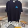 Gucci Embroidered Short Sleeve T-Shirt (Top Quality Version, Distinct from Standard Stock) - Unisex Design