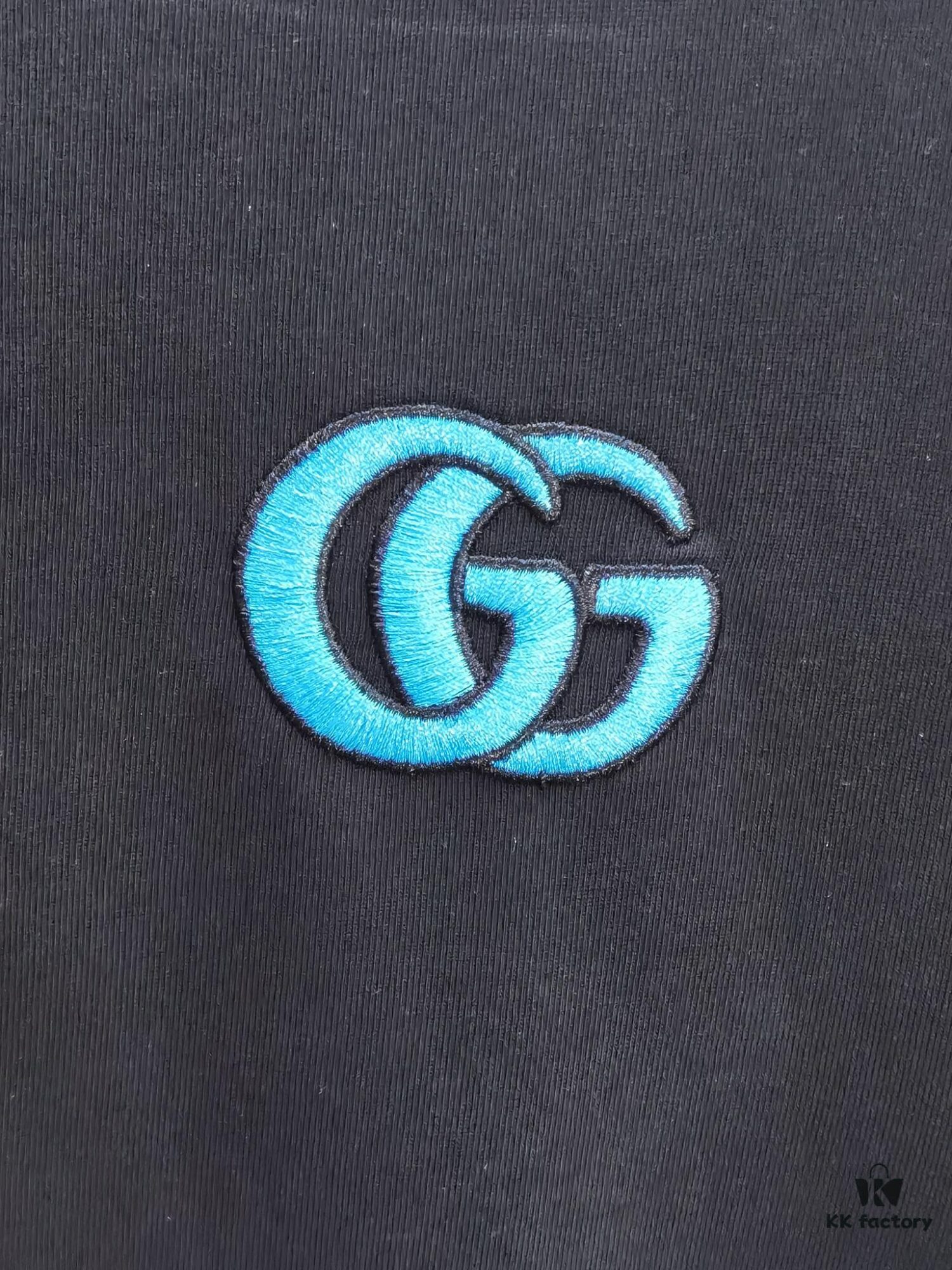 Gucci Embroidered Short Sleeve T-Shirt (Top Quality Version, Distinct from Standard Stock) - Unisex Design