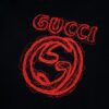 GUCCI New Classic Chest Letter Logo Embroidered Casual Round Neck Short Sleeve T-Shirt