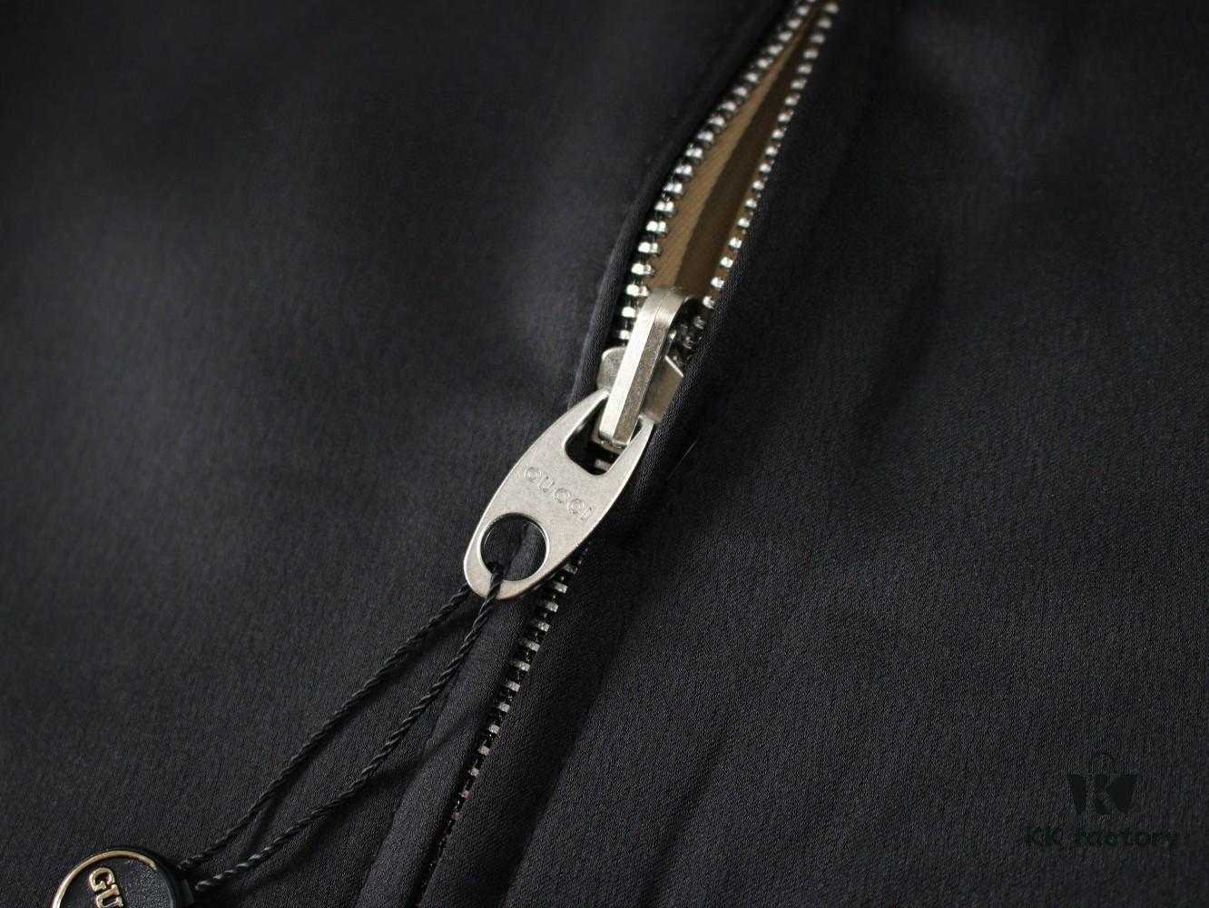 GUCCI Autumn New Unisex Reversible Baseball Jacket