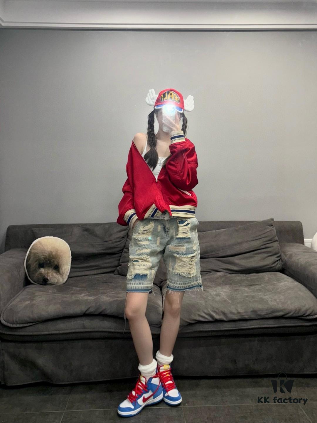 GUCCI Fall New Arrival Reversible Baseball Jacket Unisex Pilot Coat