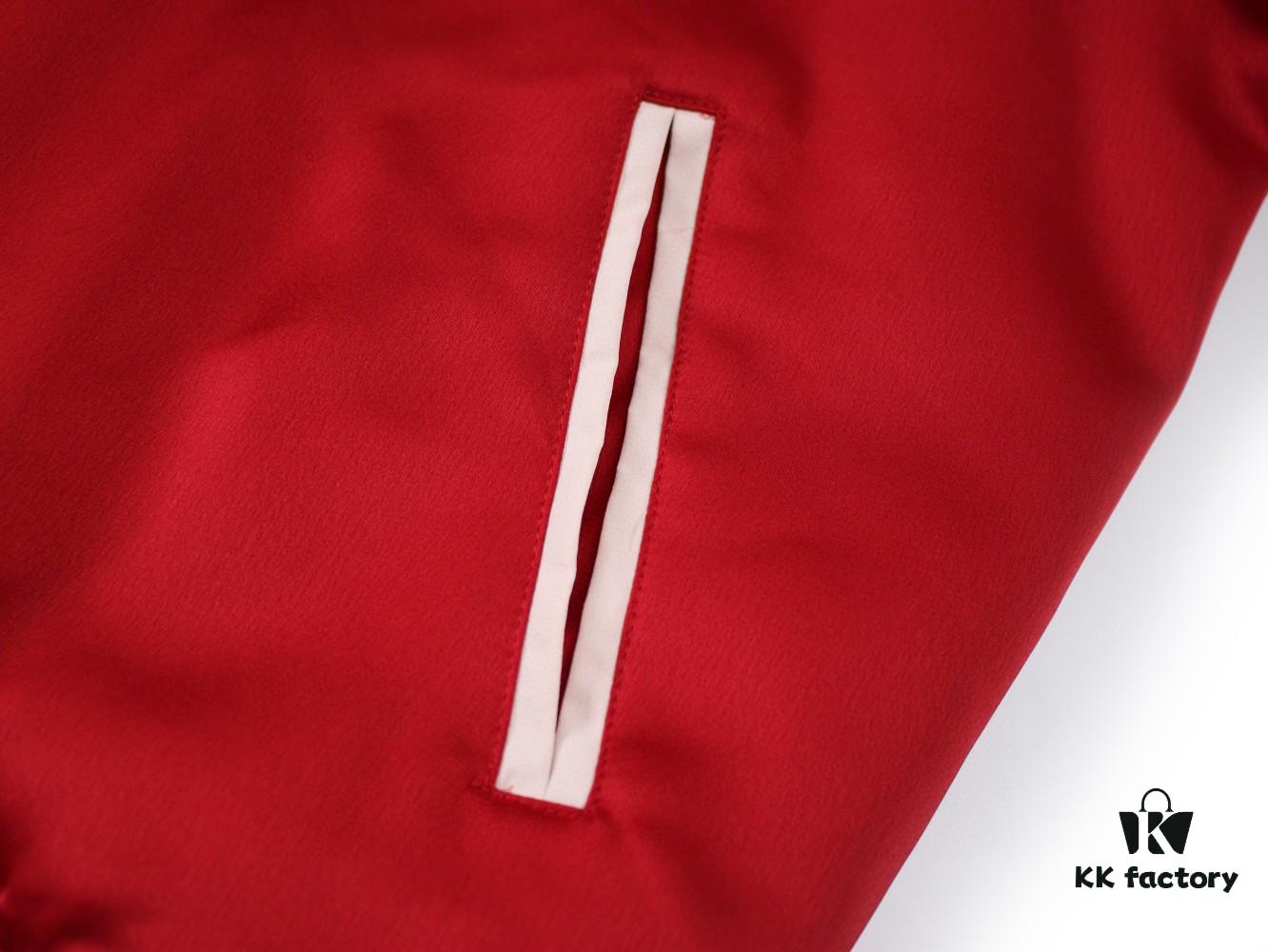 GUCCI Autumn New Unisex Reversible Bomber Jacket