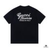 GUCCI G901 Men's and Women's Unisex Oversized Short-Sleeve T-Shirt with Minimalist Logo Print