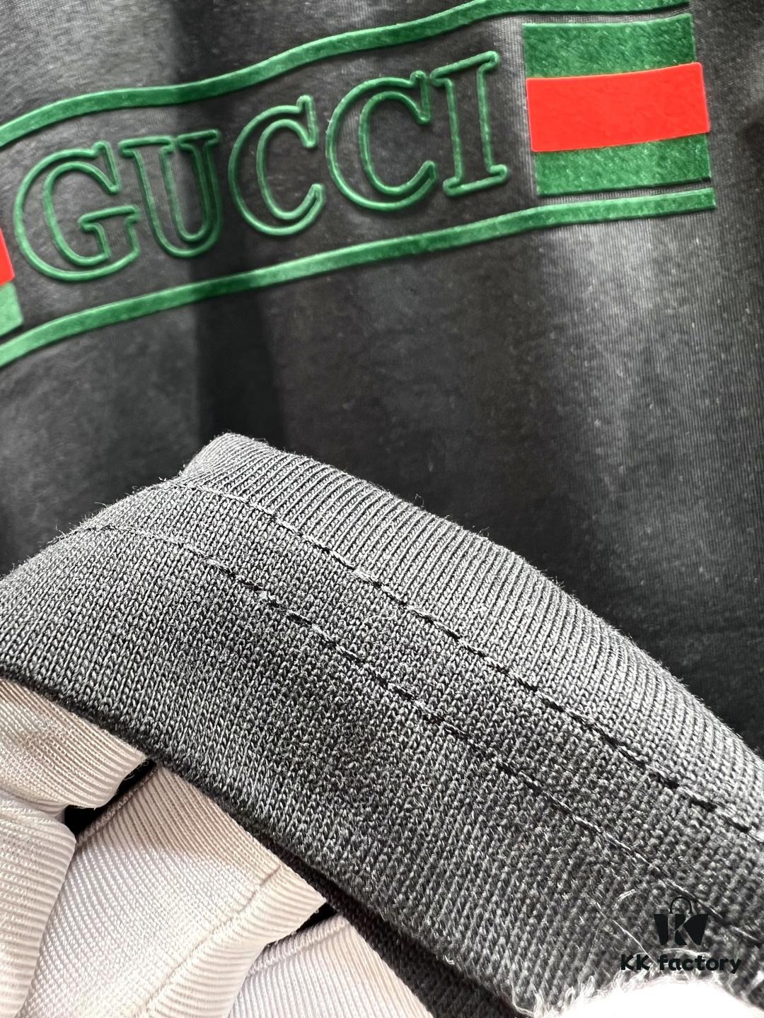 Gucci Web Flag Short-Sleeve T-Shirt
