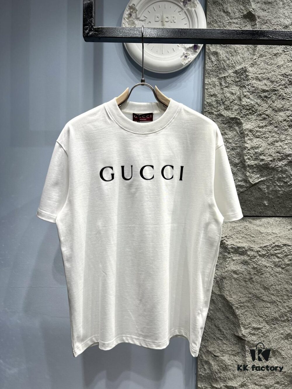 Gucci*Gucci Printed Logo Short Sleeve T-Shirt
