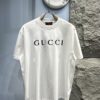 Gucci*Gucci Printed Logo Short Sleeve T-Shirt