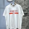 Gucci Letter Webbing Short Sleeve T-Shirt