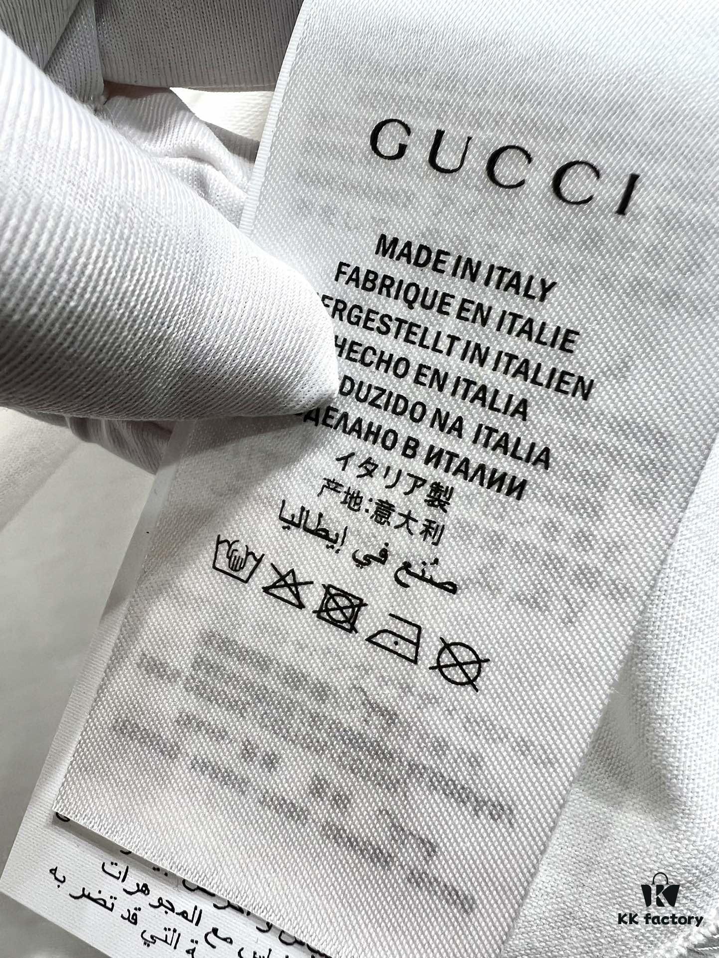 Gucci Letter Webbing Short Sleeve T-Shirt