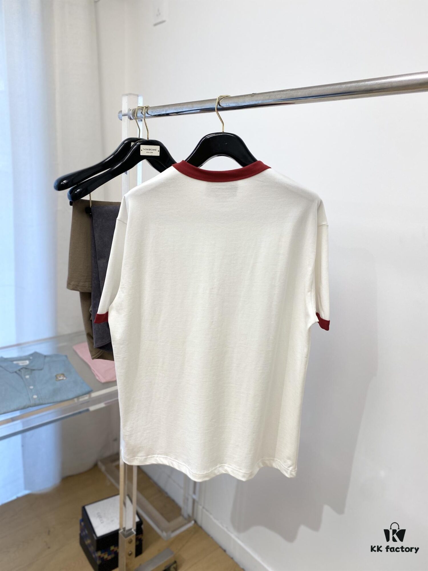 Gucci 2025 Latest Short-Sleeve T-Shirt, Stylish and Handsome with Exquisite Embroidered Logo on Chest, Simple and Versatile Design