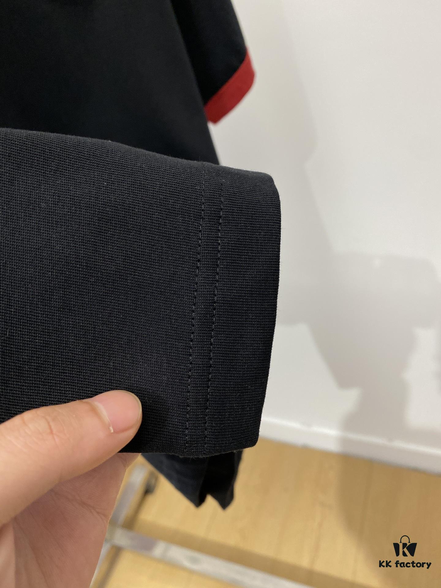 Gucci, 2025 Latest Short-Sleeve T-Shirt, Stylish and Handsome with Exquisite Embroidered Logo on Chest, Simple and Versatile Design