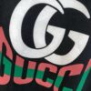 GU Double G Logo Printed Men's Oversized Short Sleeve T-Shirt