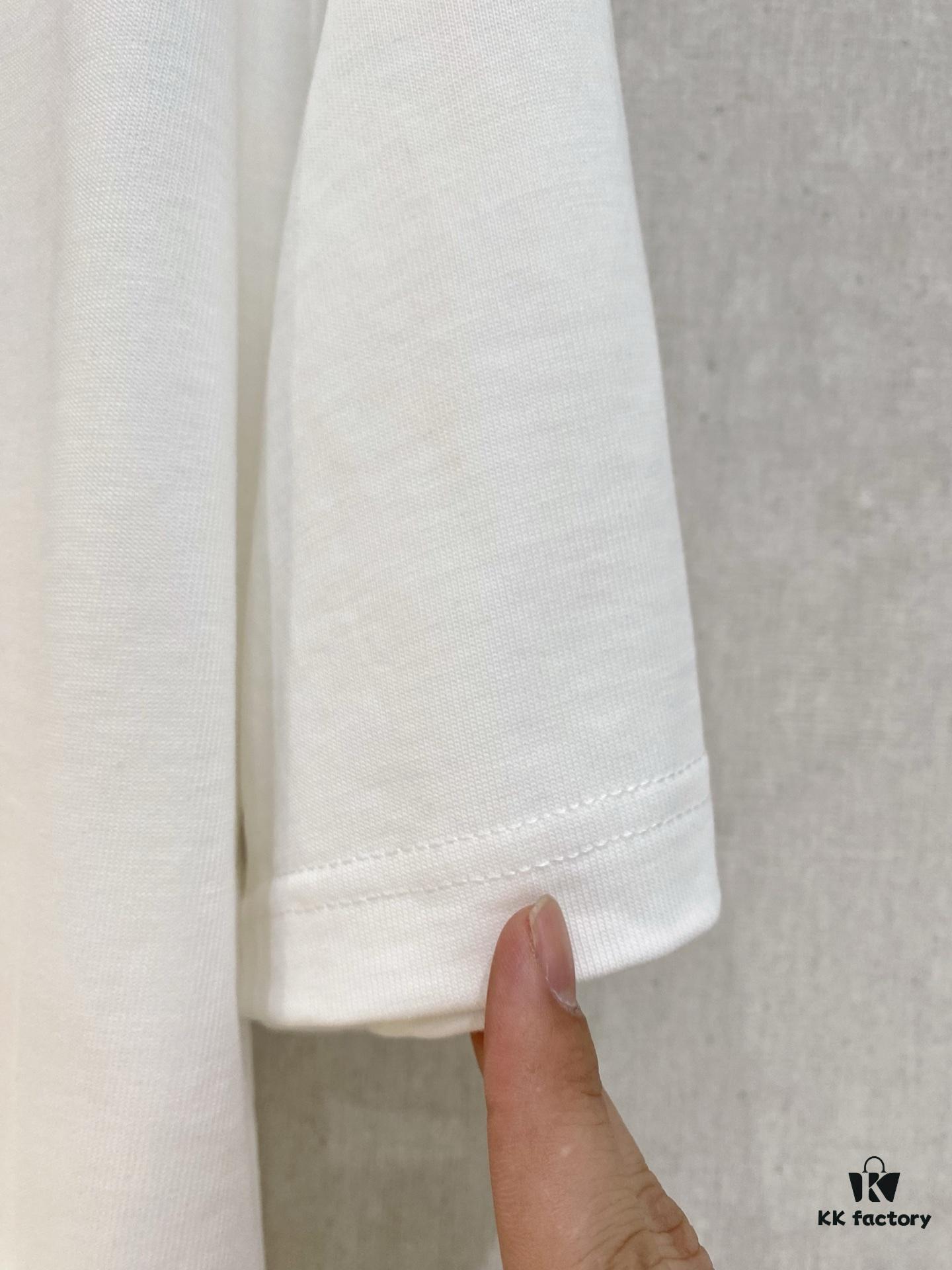 GU Double G Logo Printed Men's Oversized Short Sleeve T-Shirt