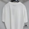 GUCC 25 3D Logo Print Short Sleeve T-Shirt in White Knit Cotton