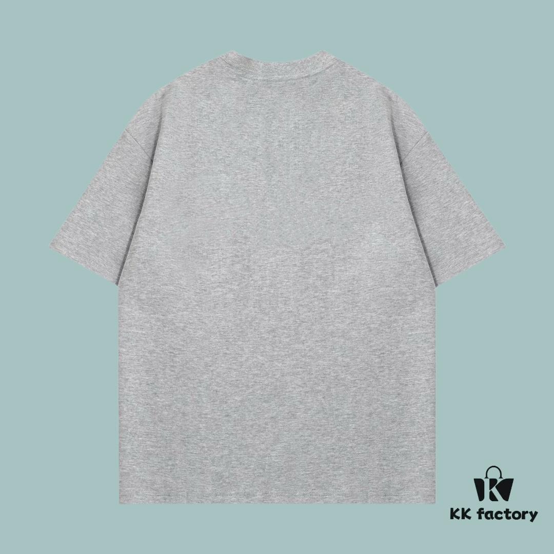 High-End Quality GUCCI 2025 Fall Spring Collection Duck Umbrella Short Sleeve T-Shirt, Premium 270G 32-Count Double-Yarn Pure Cotton Fabric, Loose Fit Unisex Design