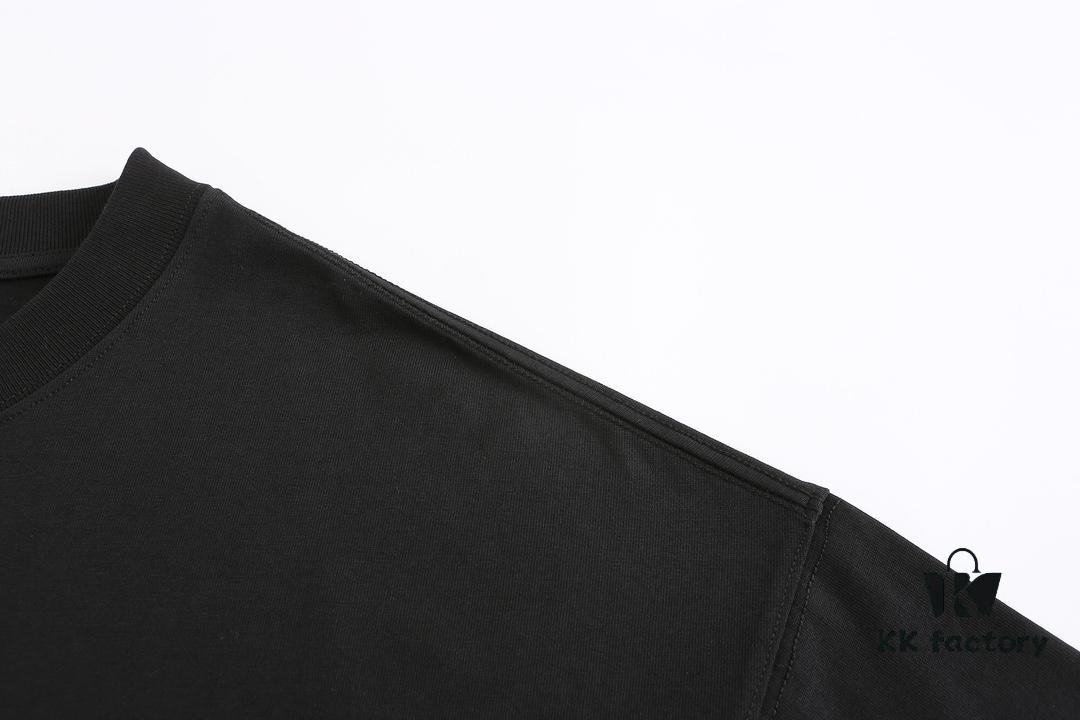 High-End Quality GUCCI 2025 Fall Spring/Summer Collection Guitar Short Sleeve T-Shirt, Premium 270G 32-Count Double-Yarn Pure Cotton Fabric, Relaxed Fit Unisex Design