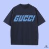 GUCCI 2025 Fall Spring/Summer Collection Snake Pattern Logo Short-Sleeve T-Shirt Premium Quality
