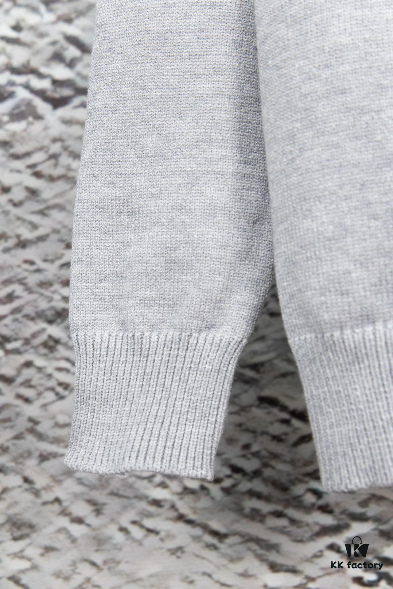 24FW SS24 Autumn Bestseller GUCCI Round Neck Jacquard Wool Sweater, High-Density Wool Blend, Unisex Design, Premium Quality, Perfect Fit Replica with Full Original Details