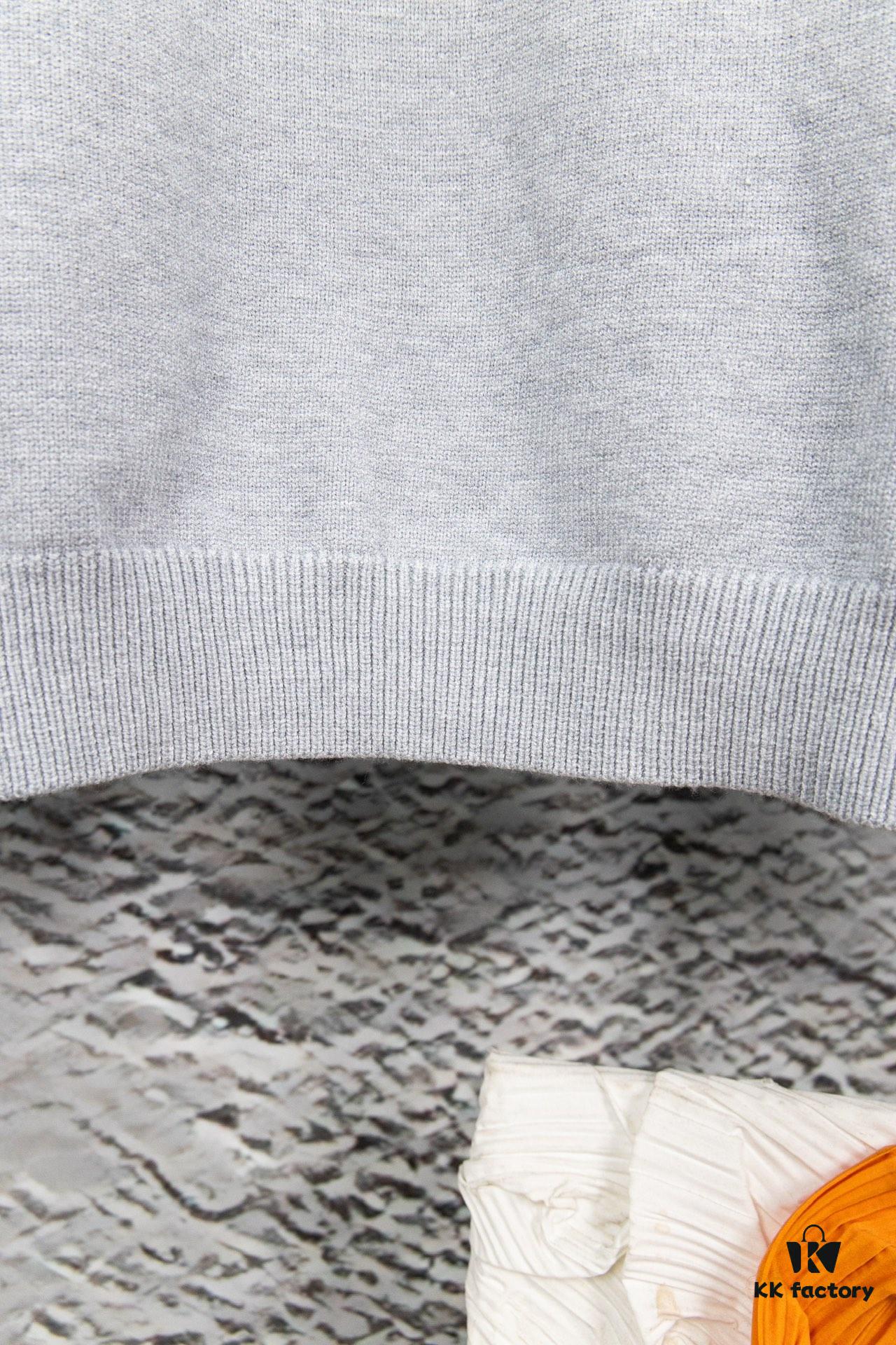 24FW SS24 Autumn Bestseller GUCCI Round Neck Jacquard Wool Sweater, High-Density Wool Blend, Unisex Design, Premium Quality, Perfect Fit Replica with Full Original Details