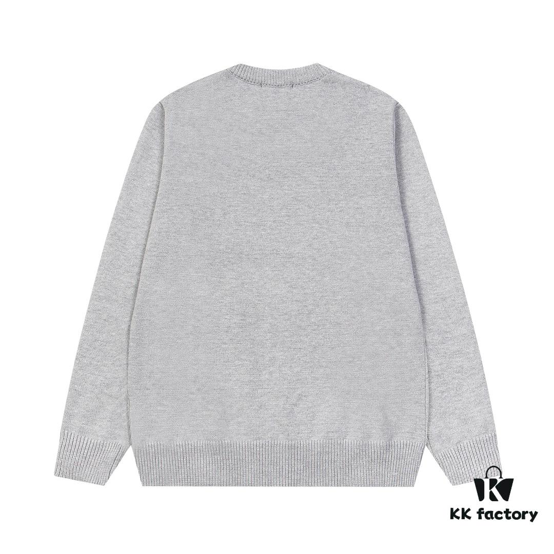 24FW SS24 Bestselling GUCCI Crew Neck Jacquard Knitwear - High-Density Wool Blend, Smooth and Soft Fabric, Unisex Design, Premium Quality, Perfect Fit