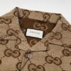 Gucci GUCCI 24FW Double G Jacquard Lapel Long-Sleeve Shirt Jacket