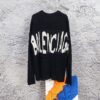 Gucci x Balenciaga Aria Collection Streetwear Style Knitwear with Graffiti Design - 2022 Winter Fashion Trend