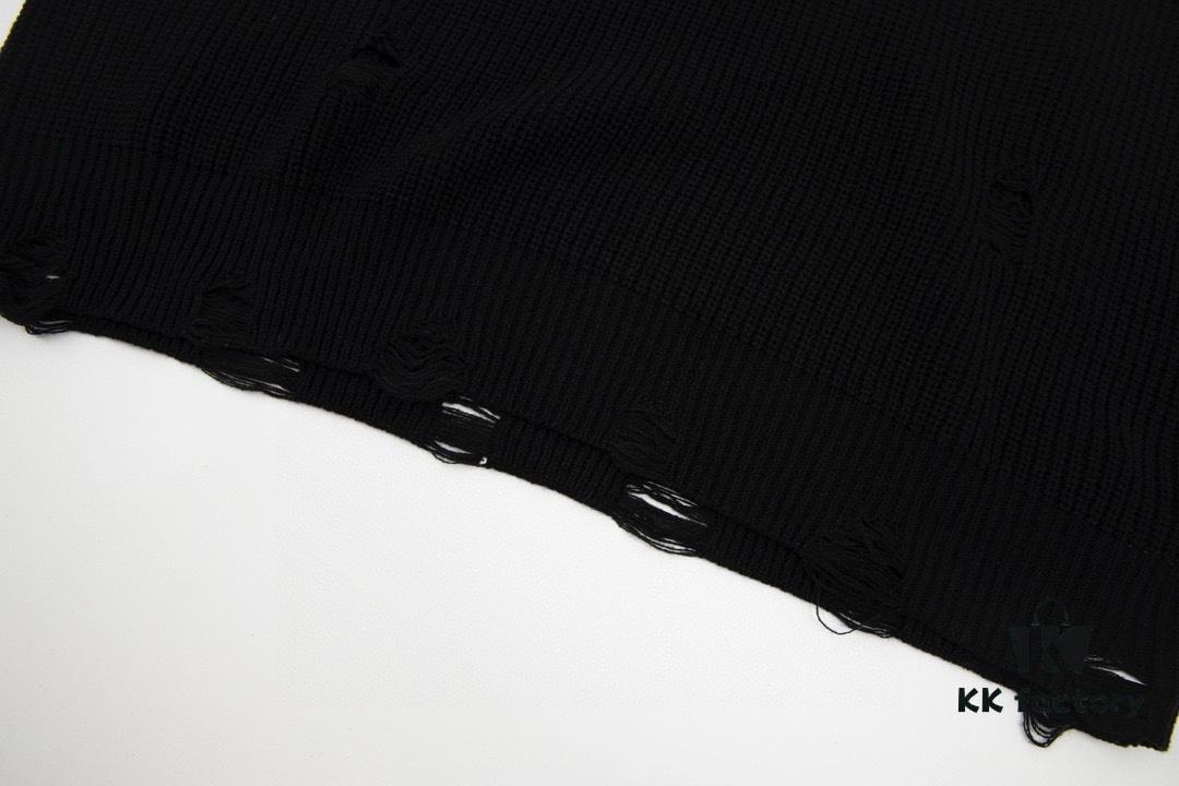 Gucci x Balenciaga Aria Collection Streetwear Style Graffiti Knit Sweater