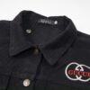 GUCCI Embroidered Denim Jacket Unisex Style Y049