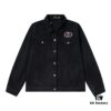 GUCCI Embroidered Denim Jacket Unisex Style Y049