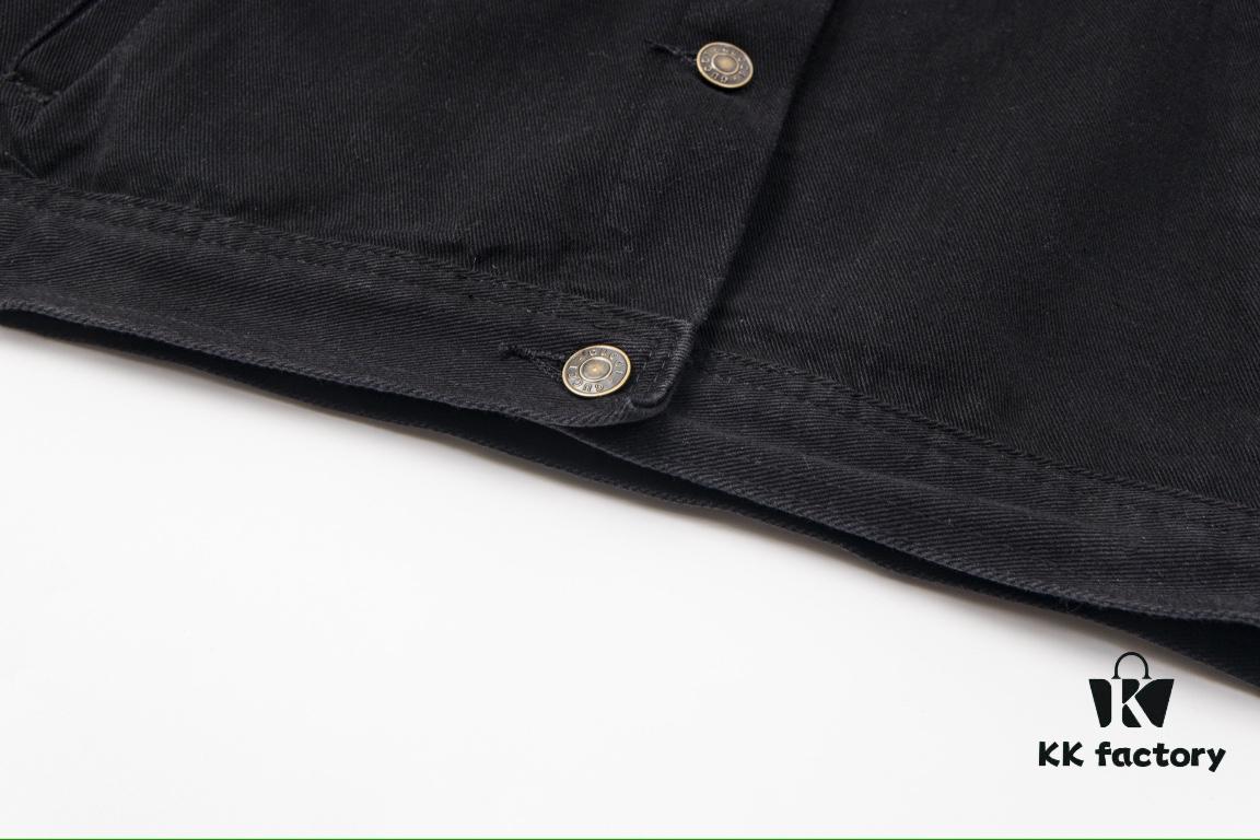 GUCCI Embroidered Denim Jacket Unisex Style Y049