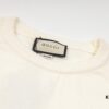 GUCCI Crew Neck Jacquard Sweater Unisex High-Density Wool Blend Premium Knitwear White