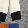 GUCCI Color-Block Button Knit Coat Made of High-End Wool Material