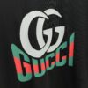 Gucci 2025 FW Spring/Summer New Arrival Round Neck T-Shirt for Layering or Outerwear, 3D Logo Micro-Oversized Short-Sleeve Tee Made of 260g Active Cotton