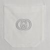 Gucci Double G Embroidered Pocket Short-Sleeve T-Shirt Classic Versatile Youthful Style
