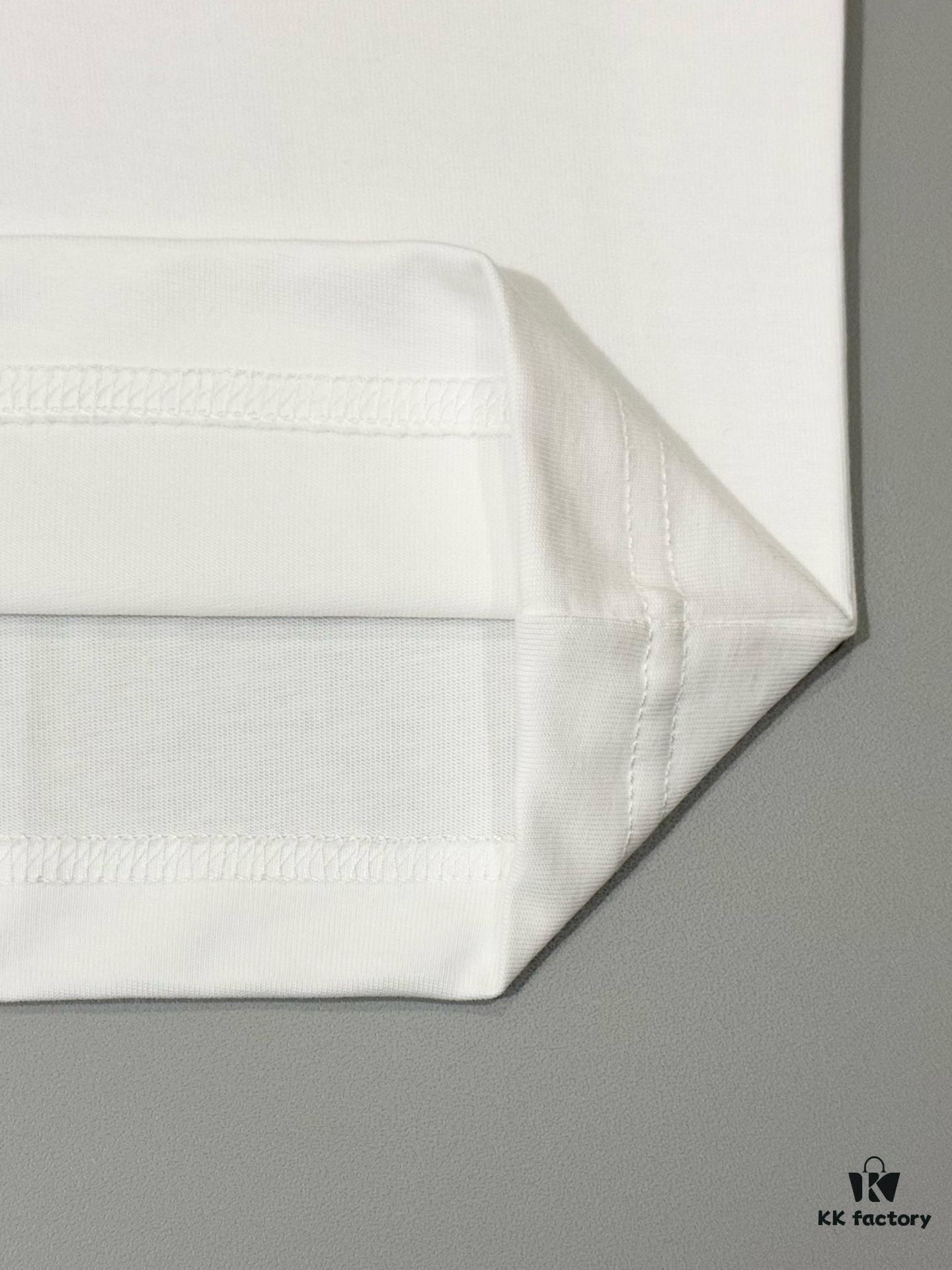 Gucci Double G Embroidered Pocket Short-Sleeve T-Shirt Classic Versatile Youthful Style