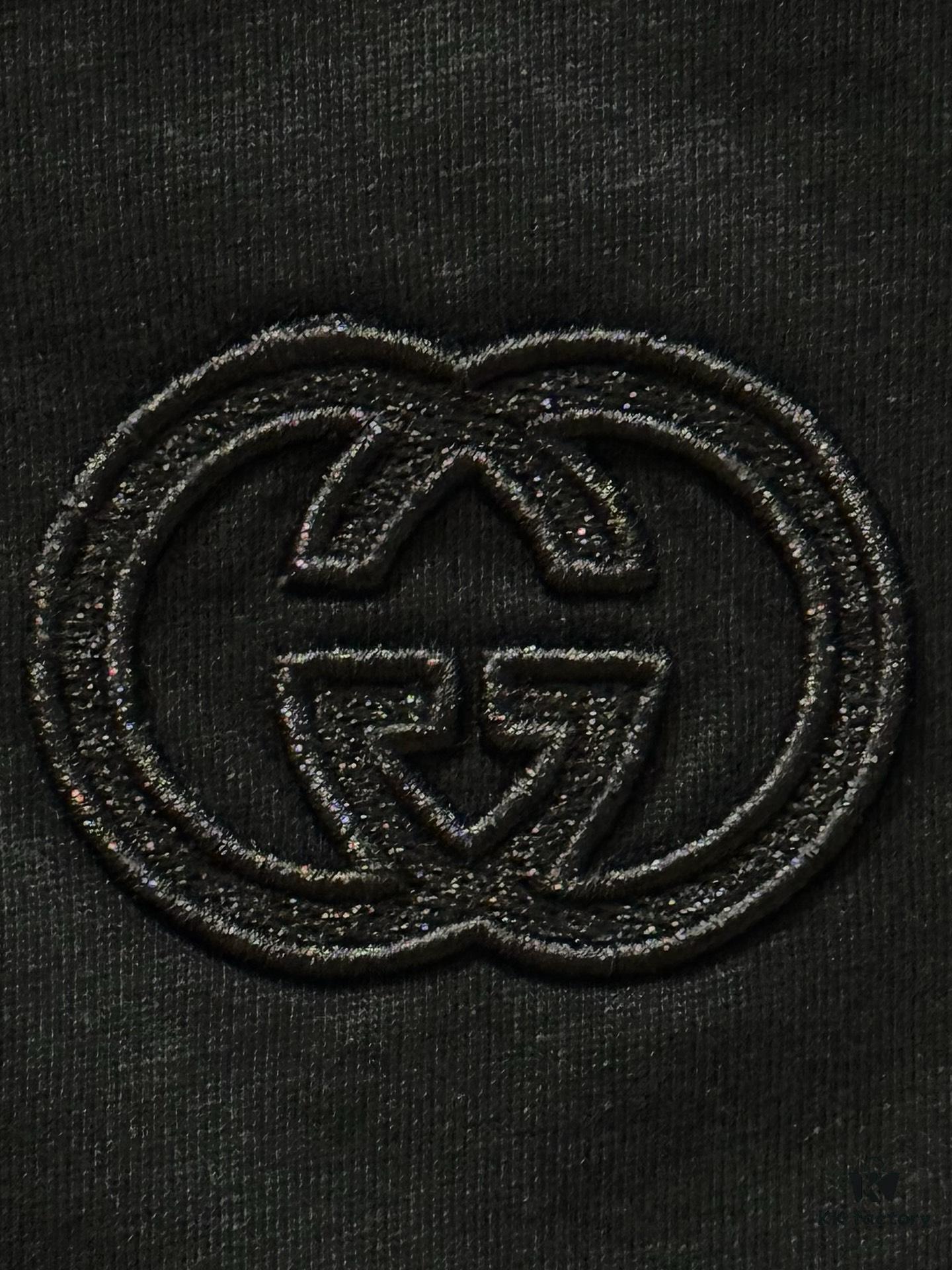 Gucci Logo Embroidered Patch Pocket Sleeveless T-Shirt Classic Stylish Youthful Cotton Top Unisex