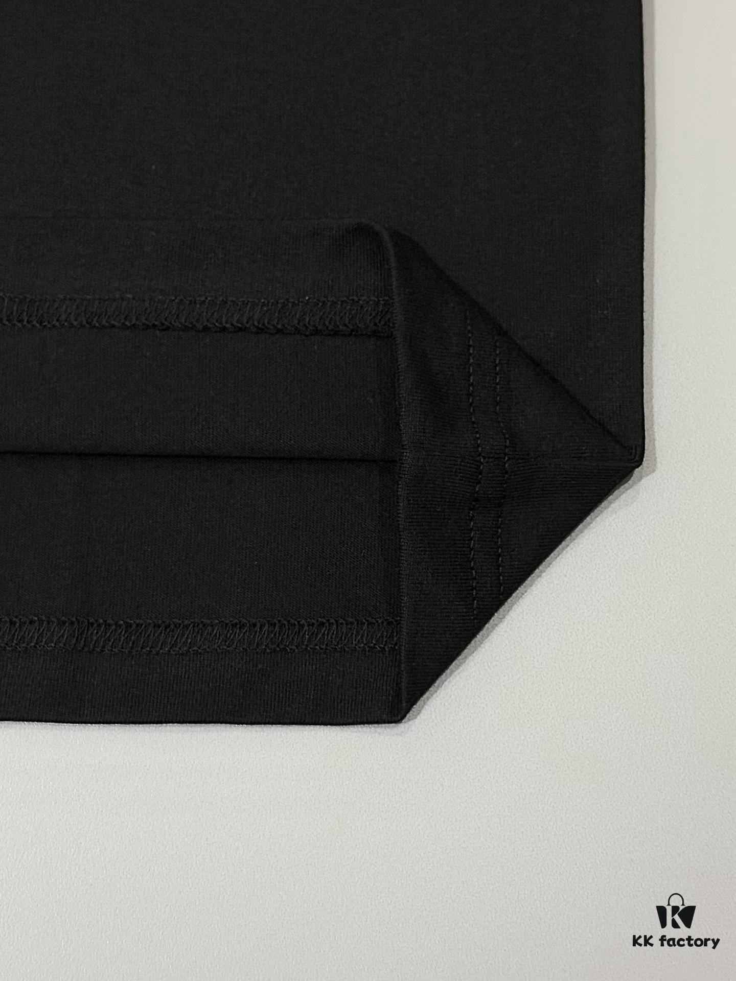 Gucci Classic Short-Sleeve T-Shirt with Double G Embroidered Patch and Pocket, Timeless Versatile Youthful Design