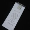 High-End Gucci Round Neck Short Sleeve T-Shirt with Front and Back High-Stitch Embroidered Logo, 280g Double-Yarn Premium Combed Cotton, Pre-Shrunk Washed Fabric, No Deformation, Unisex Design, Official Website Details, Three Labels Included, Moisture-Proof Paper Packaging, Distinct from Market Standard Products, Comfortable Fit with OXS Silhouette